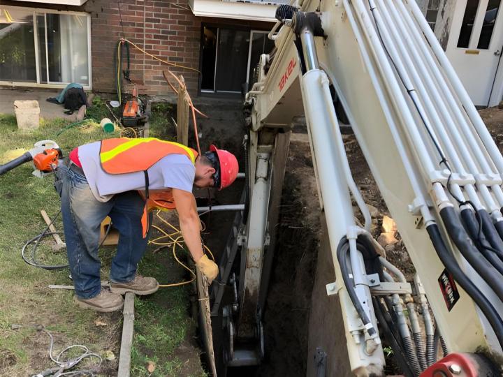 Remplacement des égouts Dollard-des-Ormeaux